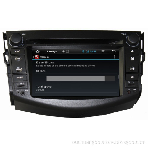 Ouchuangbo Auto DVD Stereo System for Toyota RAV4 2006-2012 GPS Sat Nav Radio Bluetooth Android 4.2